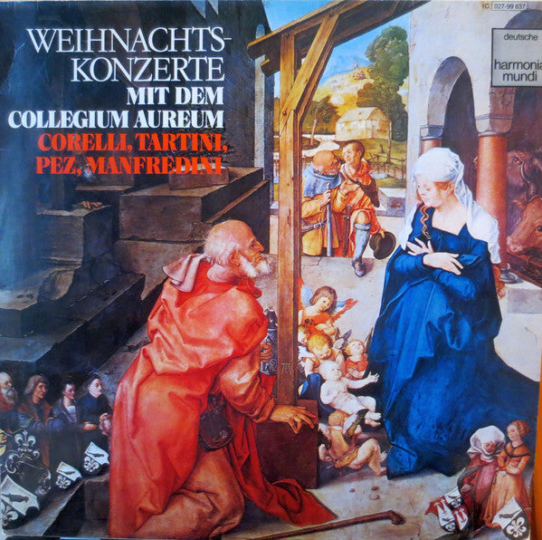 Arcangelo Corelli / Giuseppe Tartini / Johann Christoph Pez / Francesco Manfredini - Collegium Aureum : Weihnachtskonzerte Mit Dem Collegium Aureum (LP, RE)