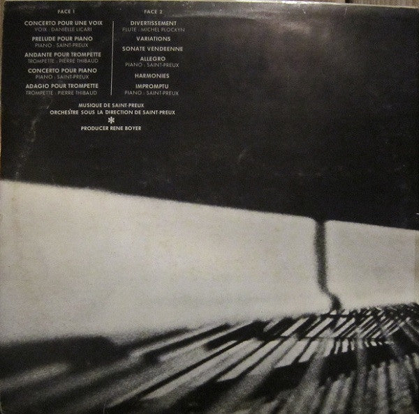 Saint-Preux : Concerto Saint-Preux (LP)