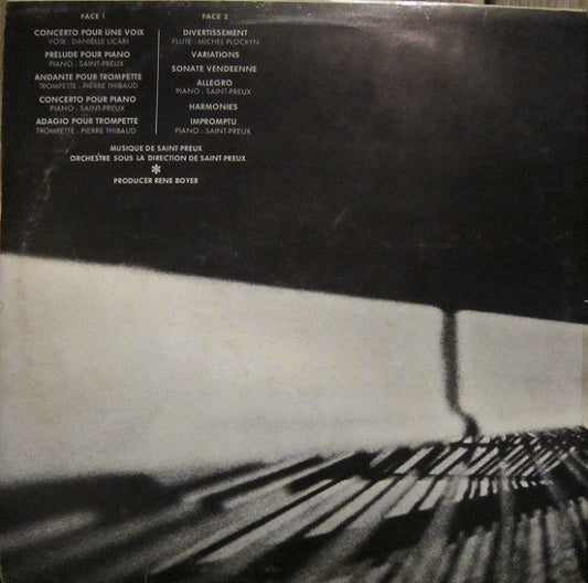 Saint-Preux : Concerto Saint-Preux (LP)