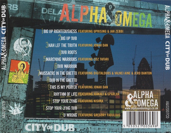 Alpha & Omega : City Of Dub (CD, Album)