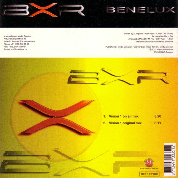 Mario Più Aka DJ Arabesque : The Vision (CD, Single, Car)
