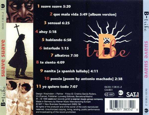 B-Tribe : Suave Suave (CD, Album)