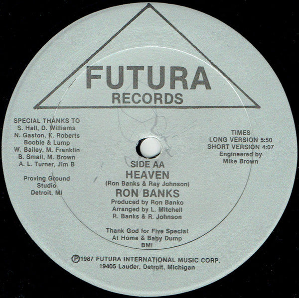 Ron Banks & Belita Woods : The Closer I Get To You (12")