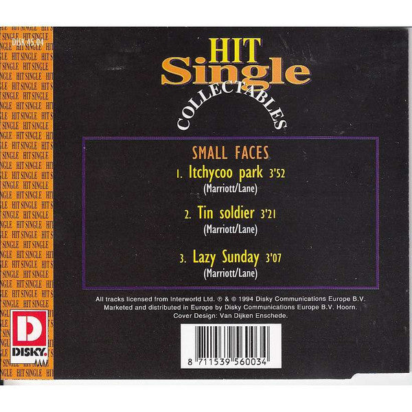 Small Faces : Itchycoo Park / Tin Soldier  / Lazy Sunday (CD, Single)