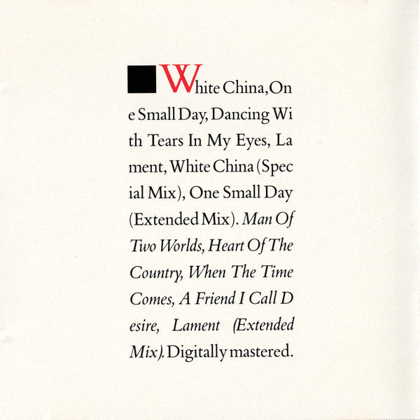 Ultravox : Lament (CD, Album)