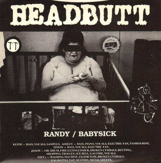 Headbutt : Randy / Babysick (7", Whi)