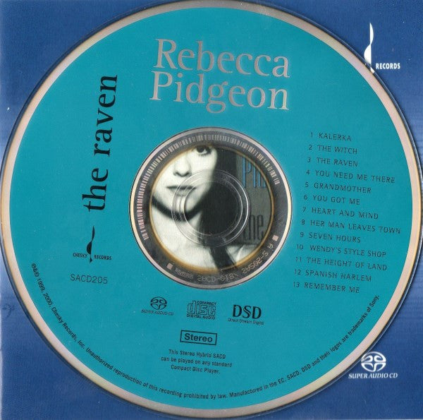 Rebecca Pidgeon : The Raven (SACD, Hybrid, Album, RE)