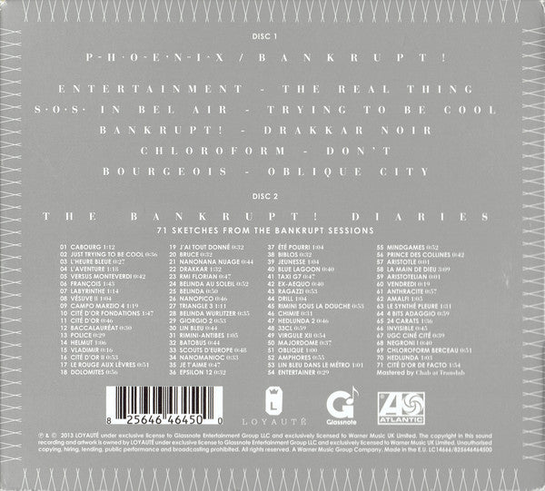 Phoenix : Bankrupt! (2xCD, Album, Dlx)