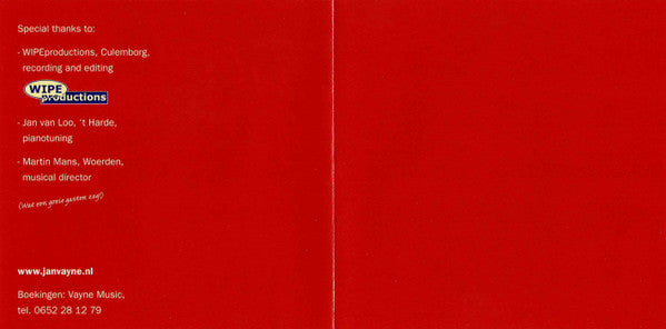 Jan Vayne : Goed Gemaakt! (CD, Album)