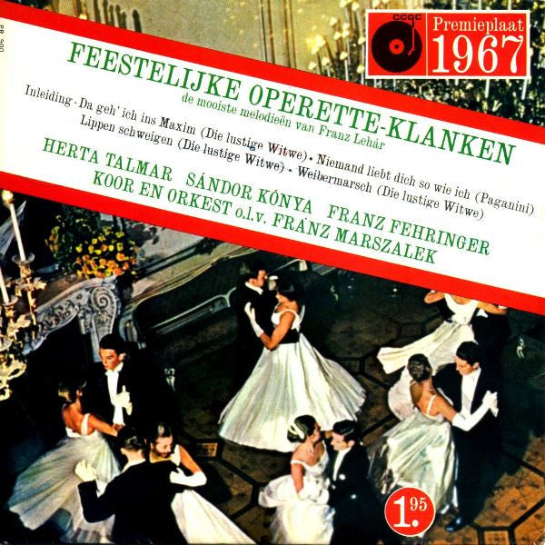 Various : Feestelijke Operette-Klanken / Het Duet Uit De Parelvissers (7", Single, 3 P)