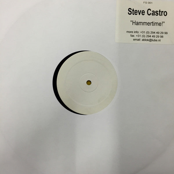 Steve Castro : Hammertime (12", Promo, W/Lbl)