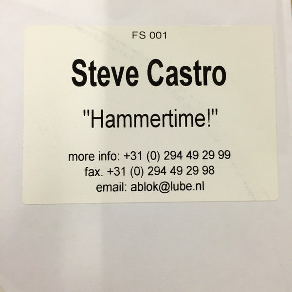 Steve Castro : Hammertime (12", Promo, W/Lbl)