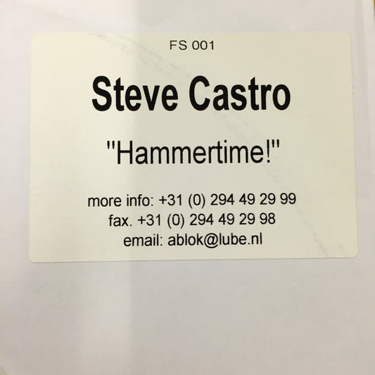 Steve Castro : Hammertime (12", Promo, W/Lbl)