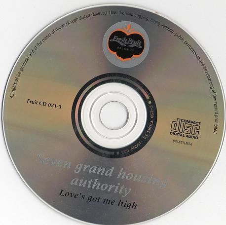 Seven Grand Housing Authority : Love's Got Me High (CD, Maxi)