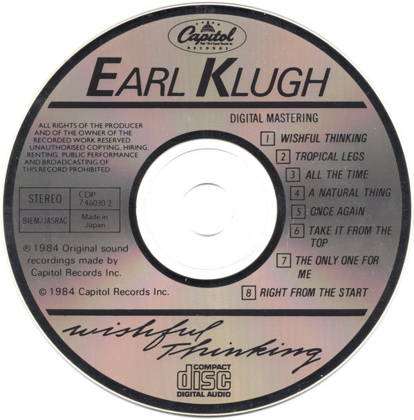 Earl Klugh : Wishful Thinking (CD, Album)