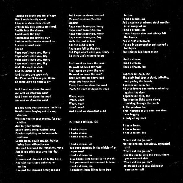 Nick Cave & The Bad Seeds : Henry's Dream (CD, Album)
