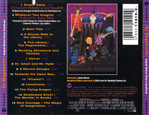James Horner : The Pagemaster (Original Motion Picture Soundtrack) (CD, Album)