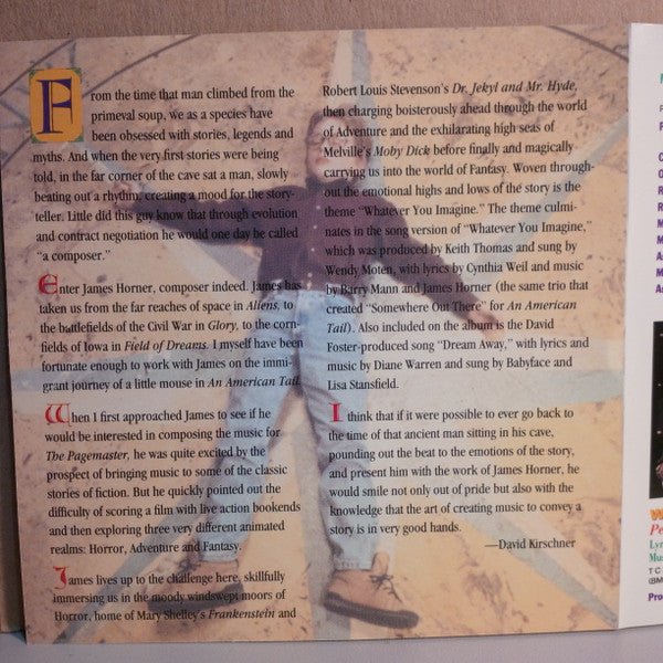 James Horner : The Pagemaster (Original Motion Picture Soundtrack) (CD, Album)