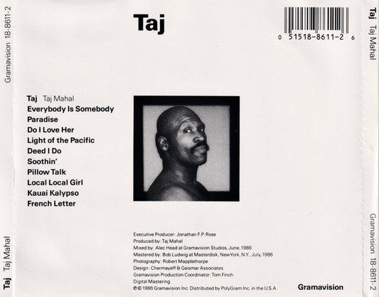 Taj Mahal : Taj (CD, Album)