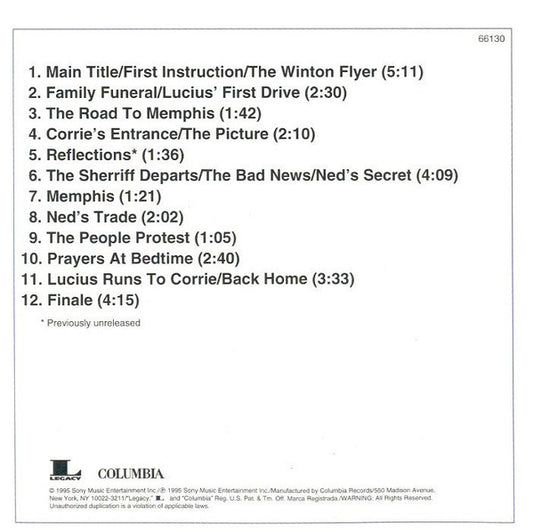 John Williams (4) : The Reivers (CD)