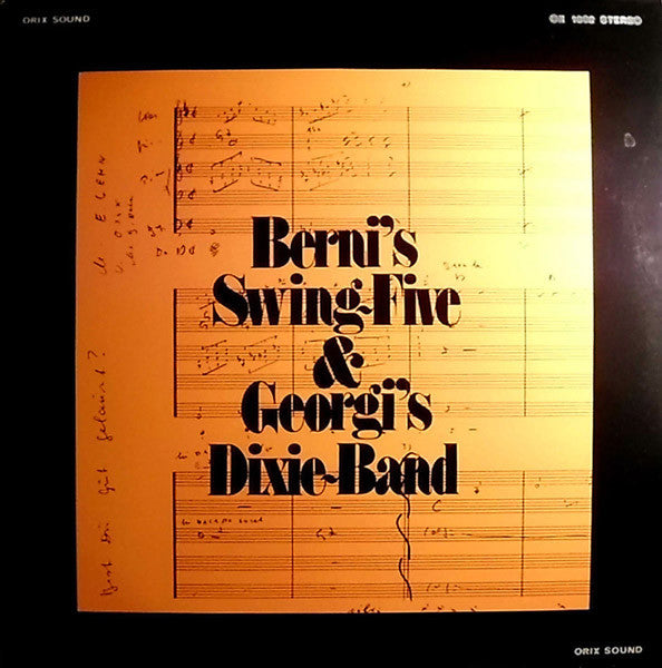 Berni's Swing Five & George's Dixie Band : Berni's Swing Five & Georgi's Dixie-Band (LP)