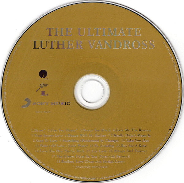 Luther Vandross : The Ultimate Luther Vandross (CD, Comp)