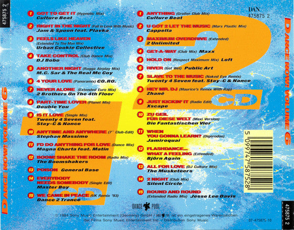 Various : Dance Now! 6 (2xCD, Comp)