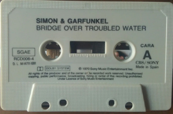 Simon & Garfunkel : Bridge Over Troubled Water (Cass, Album, RE)