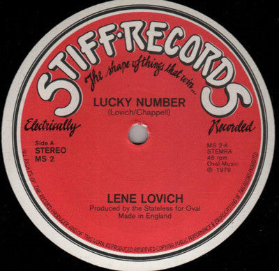 Lene Lovich : Lucky Number (12")