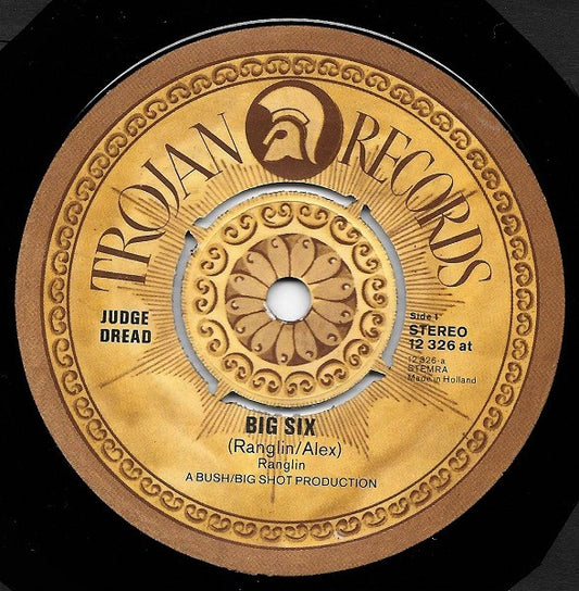 Judge Dread : Big Six (7", Single)
