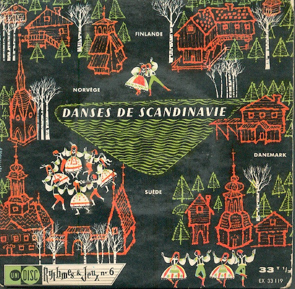 Amundsen Et Son Orchestre Scandinave : Danses De Scandinavie (7", RE)
