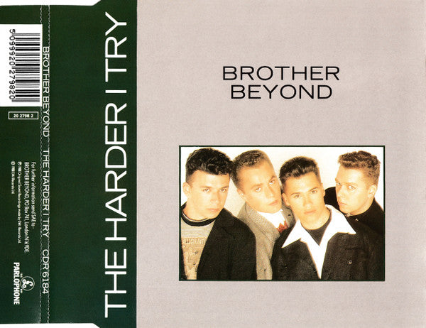 Brother Beyond : The Harder I Try (CD, Maxi)