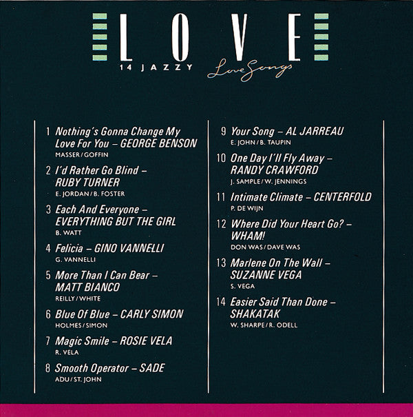Various : Love Album Volume 1 (CD, Comp)