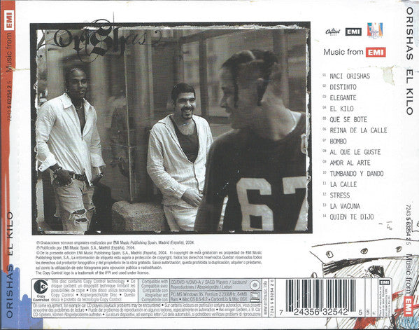 Orishas : El Kilo (CD, Album, Copy Prot., Enh)