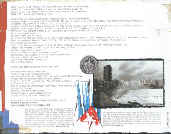 Orishas : El Kilo (CD, Album, Copy Prot., Enh)
