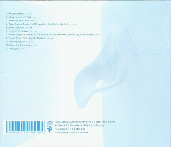Ken Ishii : Sleeping Madness (CD, Album)