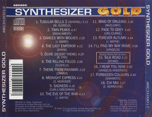 Ed Starink : Synthesizer Gold (CD, Album, Comp)