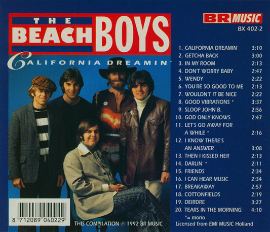 The Beach Boys : California Dreamin' (CD, Comp)