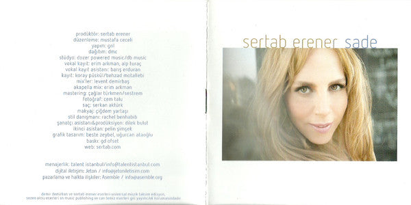 Sertab Erener : Sade (CD, Album)