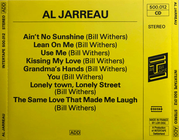 Al Jarreau : Ain't No Sunshine (CD, Album)