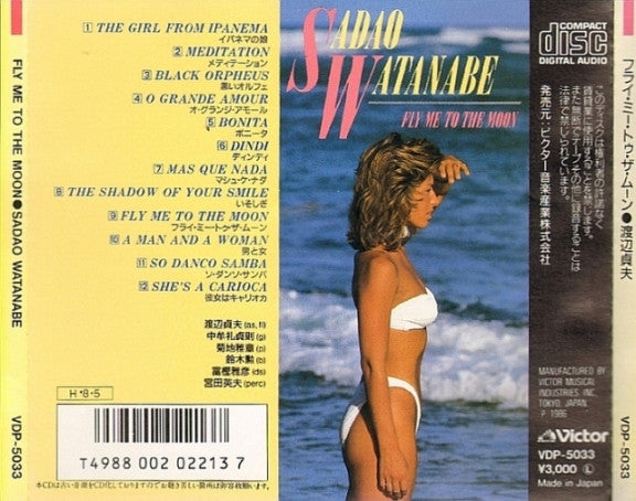 Sadao Watanabe : Fly Me To The Moon (CD, Album, RE)
