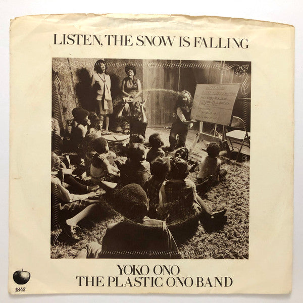 John Lennon & Yoko Ono And The Plastic Ono Band With The Harlem Community Choir : Happy Xmas (War Is Over)  (7", Single, Gre)