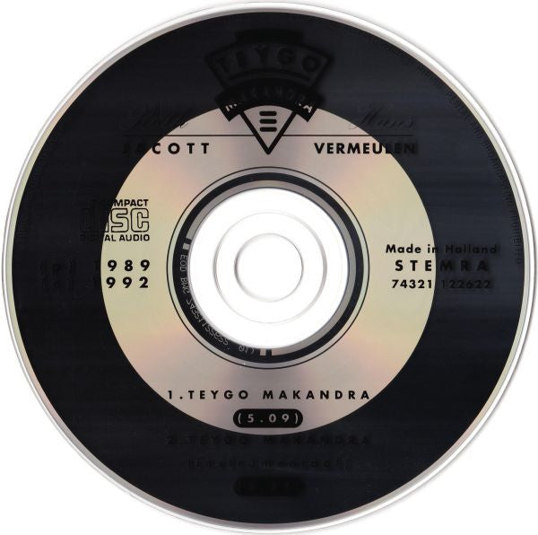Ruth Jacott, Hans Vermeulen : Teygo Makandra (CD, Single, RE)