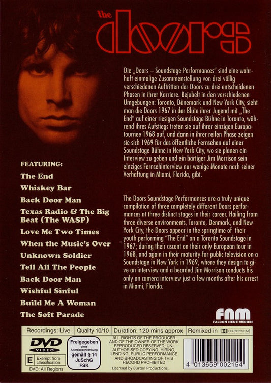 The Doors : The Doors (DVD-V, Multichannel, NTSC, All)