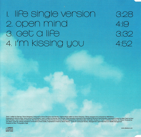 Des'ree : Life (CD, Maxi)
