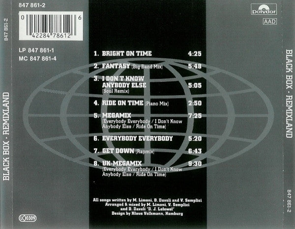 Black Box : Remixland (CD, Comp)