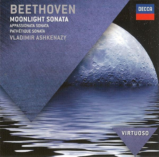 Vladimir Ashkenazy - Ludwig van Beethoven : Moonlight Sonata, Appassionata Sonata, Pathétique Sonata (CD, Comp)