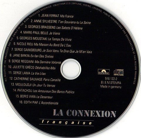 Various : La Connexion Française (CD, Comp)