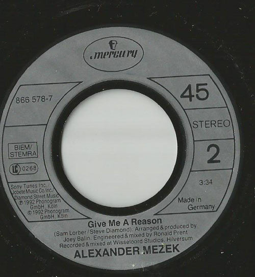 Aleksander Mežek : Temptation (7")