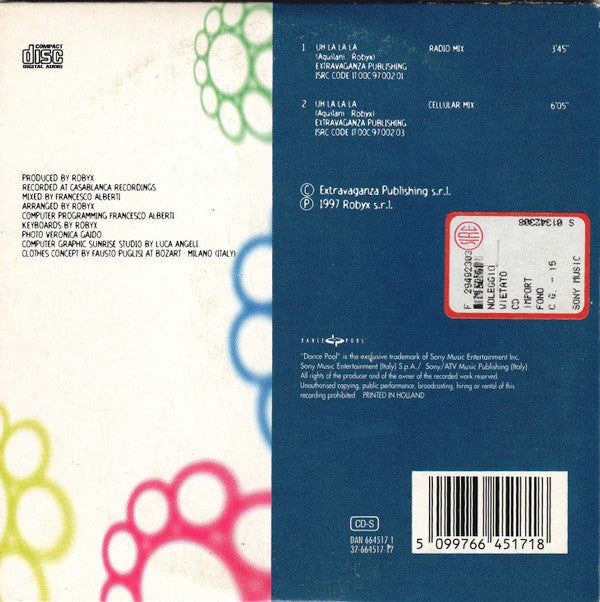 Alexia : Uh La La La (CD, Single, Car)